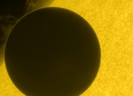 A Vénusz átvonul a Nap előtt