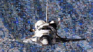 Space Shuttle mozaik