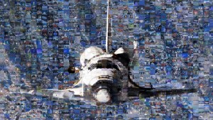 Space Shuttle mozaik