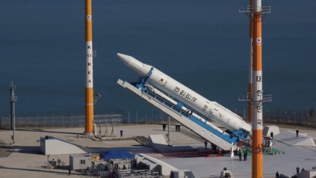 Dél-Korea sikeresen fellőtte az első űrrakétáját