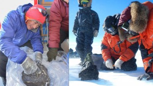Méretes meteoritot találtak az Antarktiszon