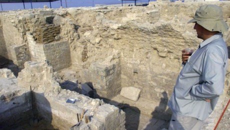 Veszélybe kerültek a Gázai-övezet régészeti feltárásai